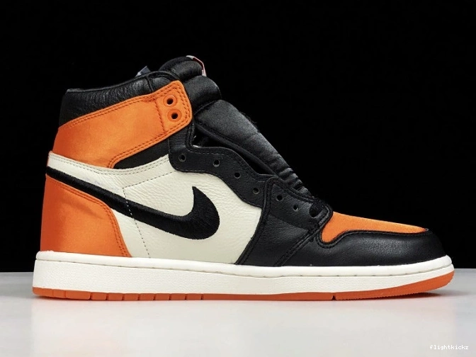 Retro Satin 1 Backboard Shattered Womens Jordan AV3725-010 Air 1027